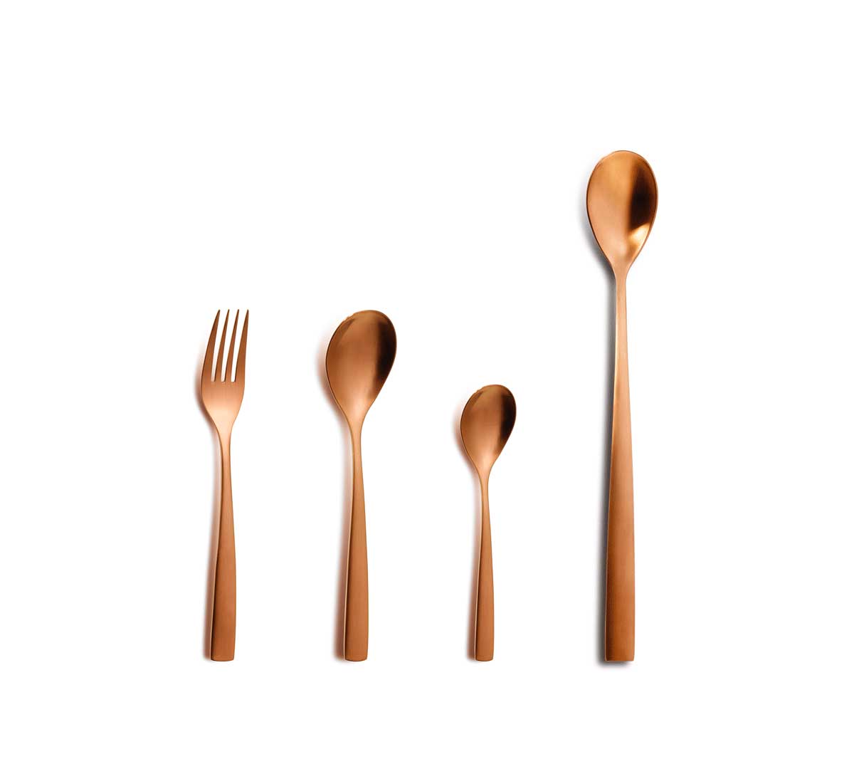 Cubertería Essenthial Bronce - Imagen 3